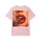 Cigar Kiss T-Shirt — Retro Pinup Lips Smoking Graphic Tee