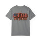 United We Stand T-Shirt — American Flag Flame Graphic Tee