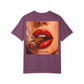 Cigar Kiss T-Shirt — Retro Pinup Lips Smoking Graphic Tee