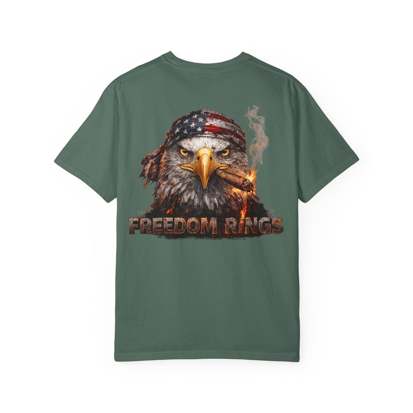 Patriotic Eagle 'Freedom Rings' T-Shirt