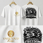 Freedom Graphic T-Shirt — 'Unfiltered Freedom' Statue of Liberty Design