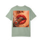 Cigar Kiss T-Shirt — Retro Pinup Lips Smoking Graphic Tee