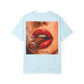Cigar Kiss T-Shirt — Retro Pinup Lips Smoking Graphic Tee