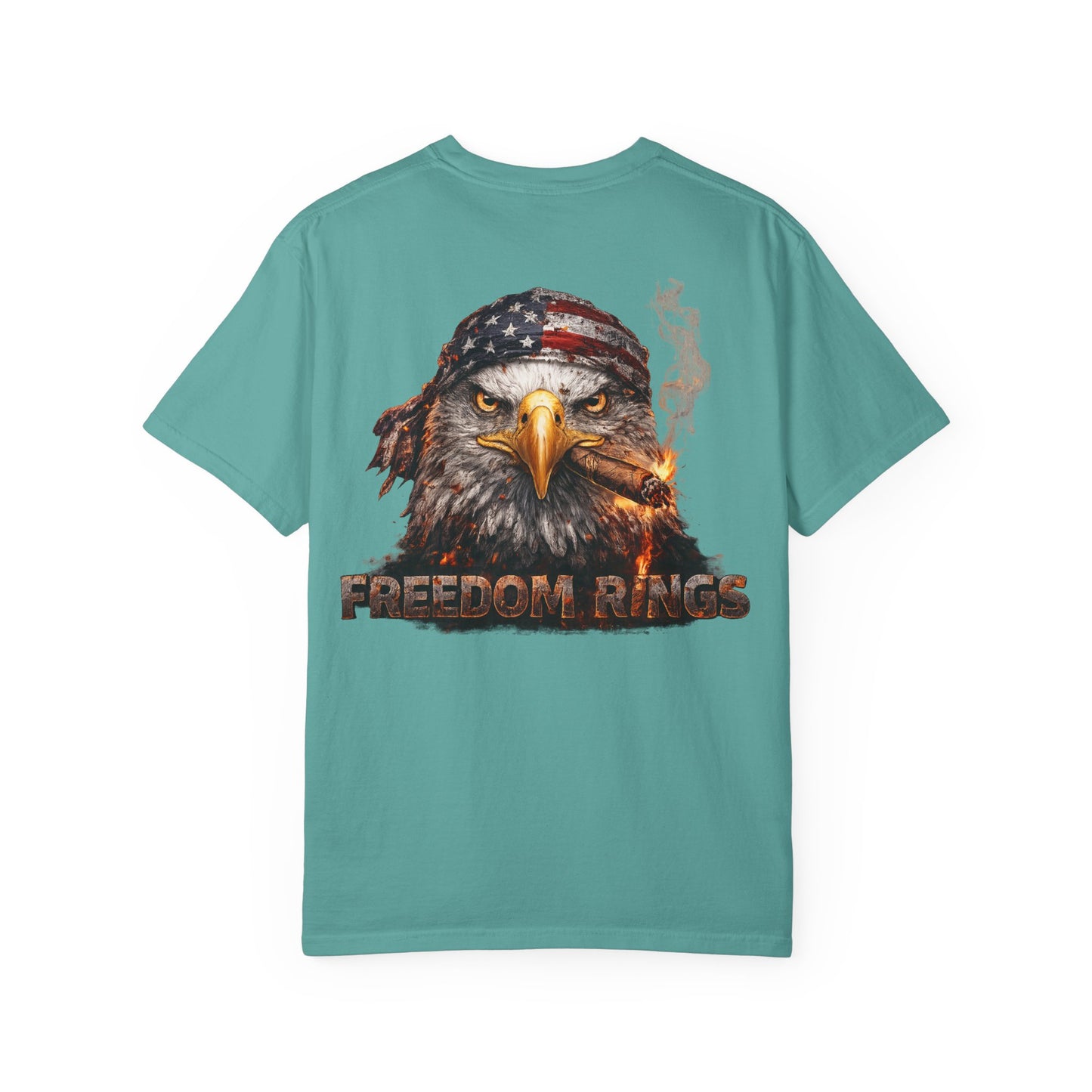 Patriotic Eagle 'Freedom Rings' T-Shirt