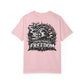 Freedom Graphic T-Shirt — 'Unfiltered Freedom' Statue of Liberty Design