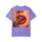 Cigar Kiss T-Shirt — Retro Pinup Lips Smoking Graphic Tee