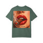 Cigar Kiss T-Shirt — Retro Pinup Lips Smoking Graphic Tee