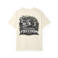 Freedom Graphic T-Shirt — 'Unfiltered Freedom' Statue of Liberty Design